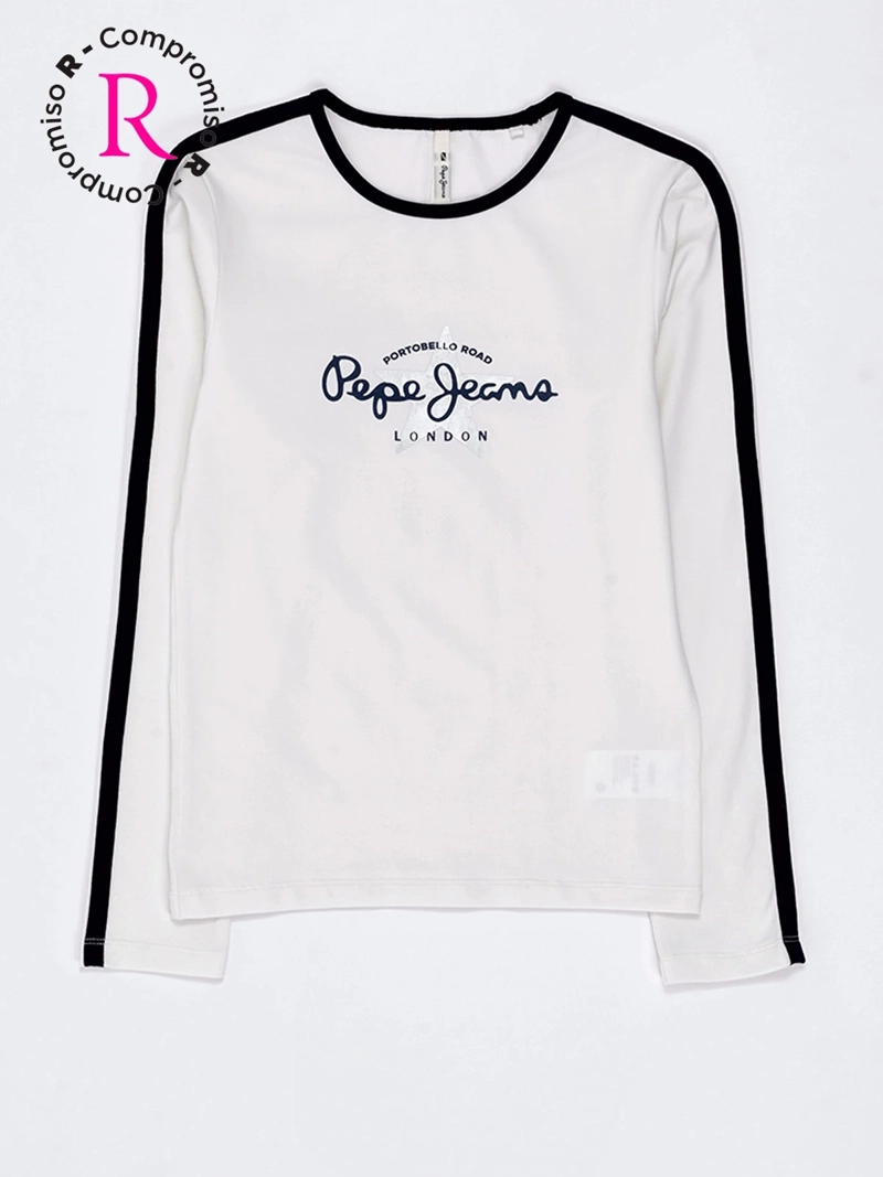 POLERA MANGA LARGA NIÑA PEPE JEANS PIPE - 1
