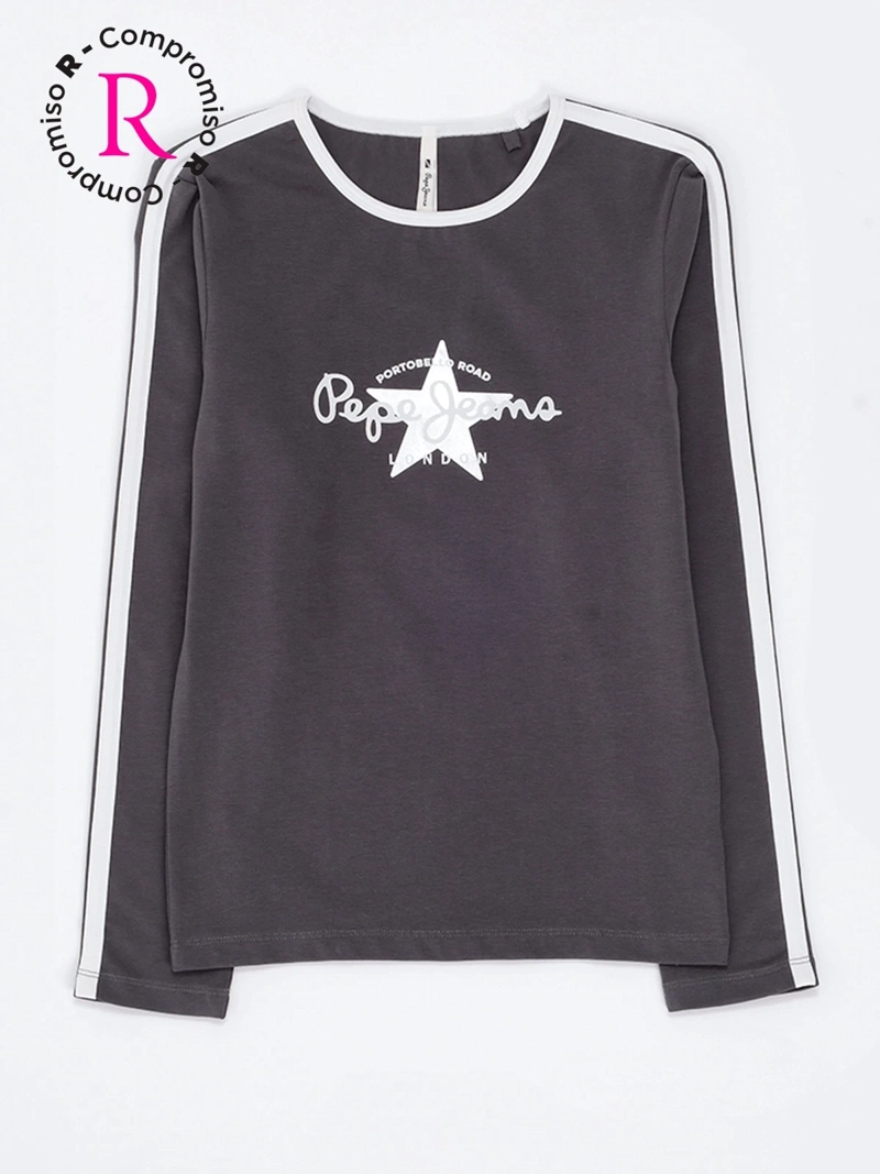 POLERA MANGA LARGA NIÑA PEPE JEANS PIPE - 1