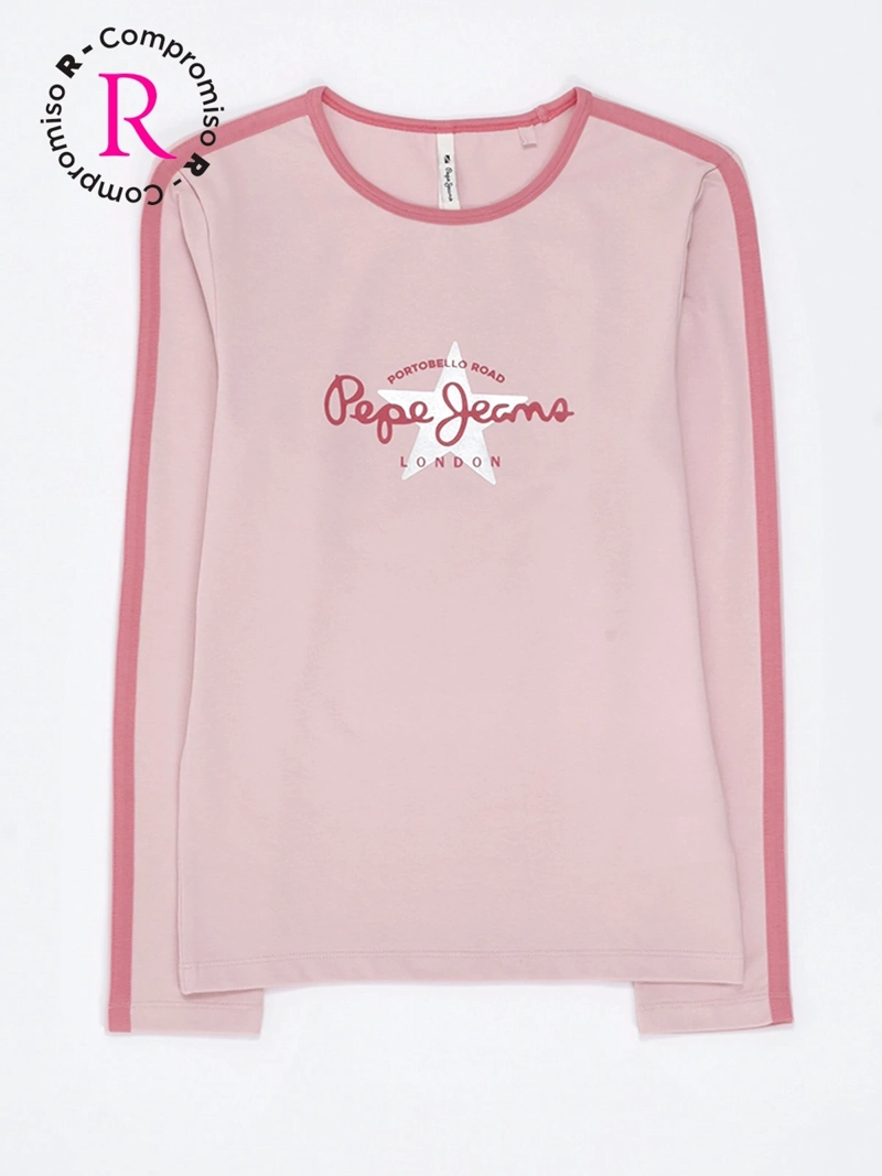 POLERA MANGA LARGA NIÑA PEPE JEANS PIPE - 1