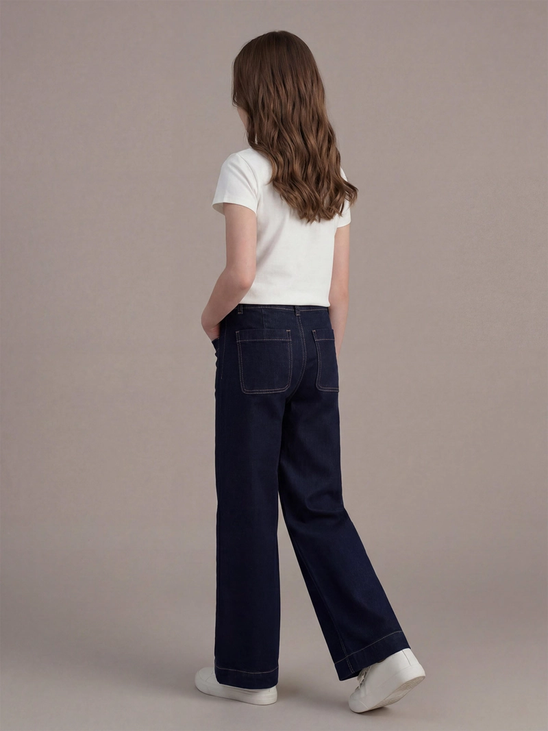 JEANS WIDE FIT NIÑA INDEX TEEN - 2