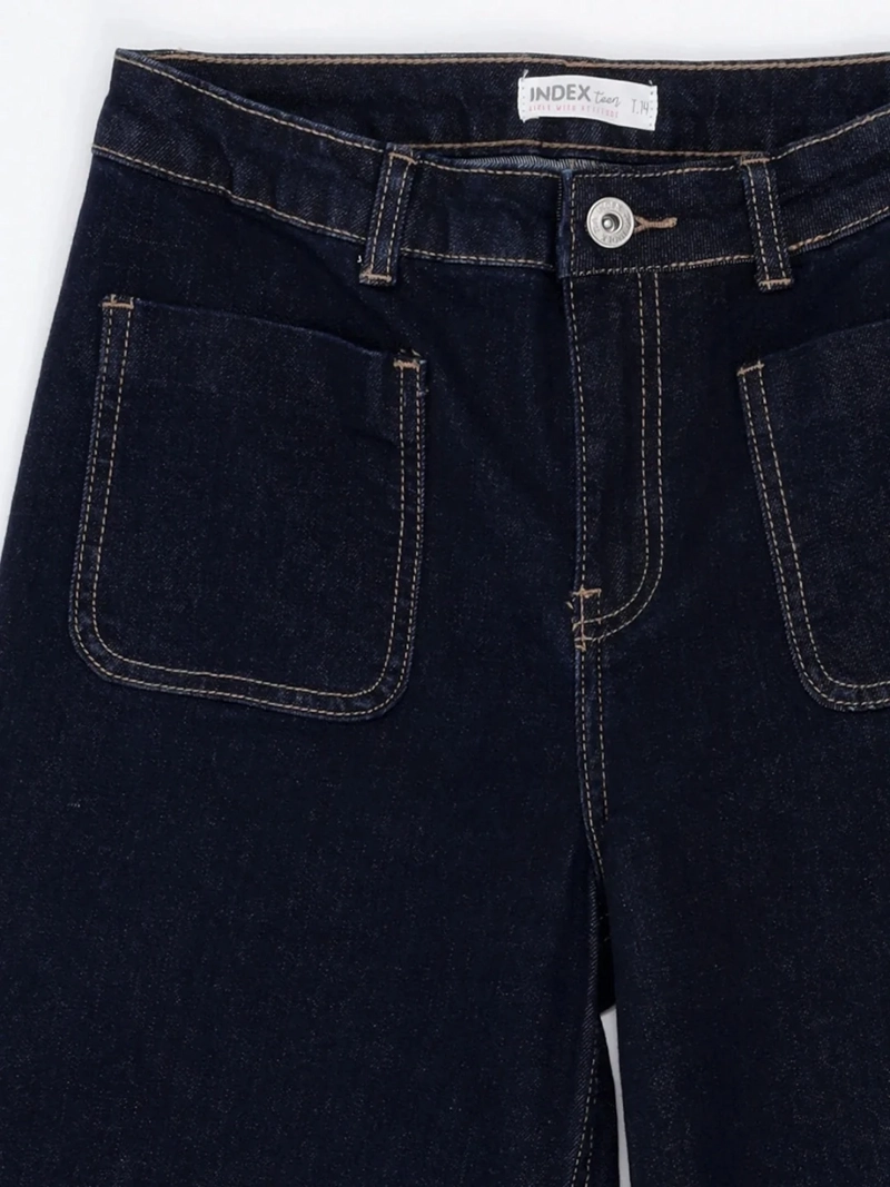 JEANS WIDE FIT NIÑA INDEX TEEN - 5