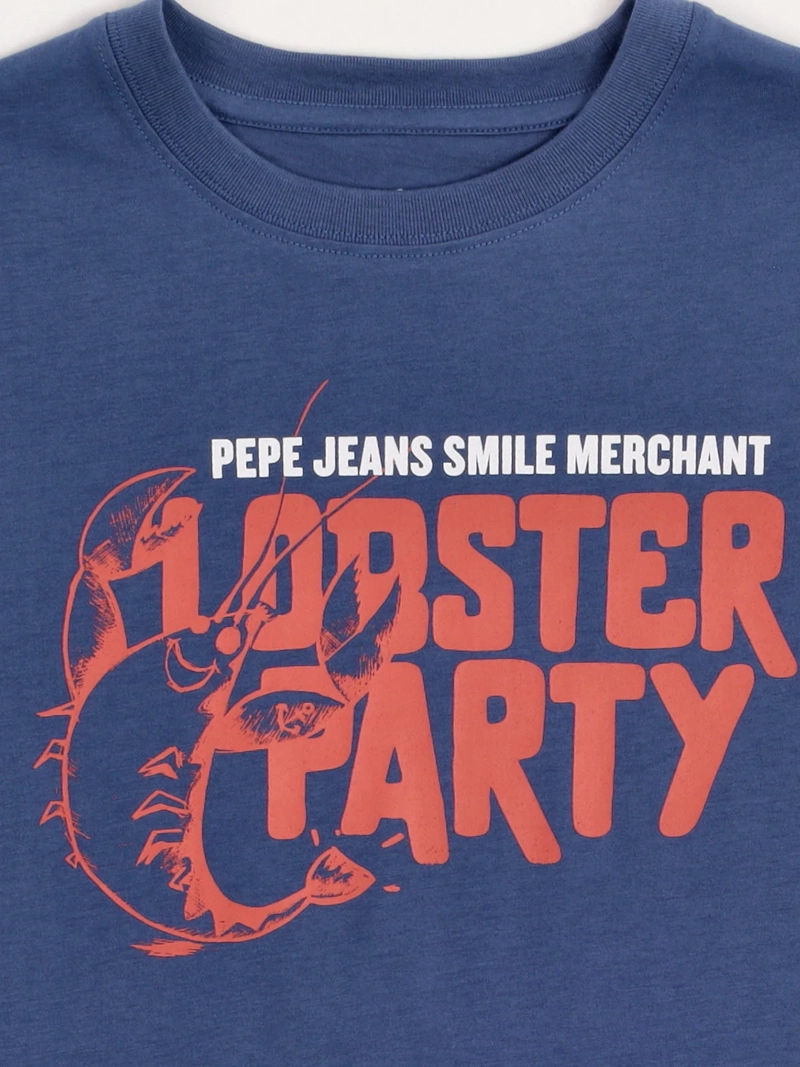 POLERA NIÑO PEPE JEANS ALGODÓN MANGA CORTA - 3