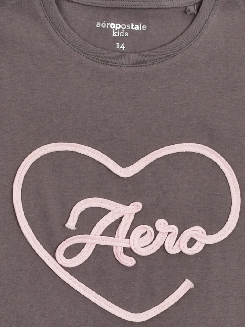 POLERA NIÑA AEROPOSTALE ALGODÓN MANGA CORTA - 3