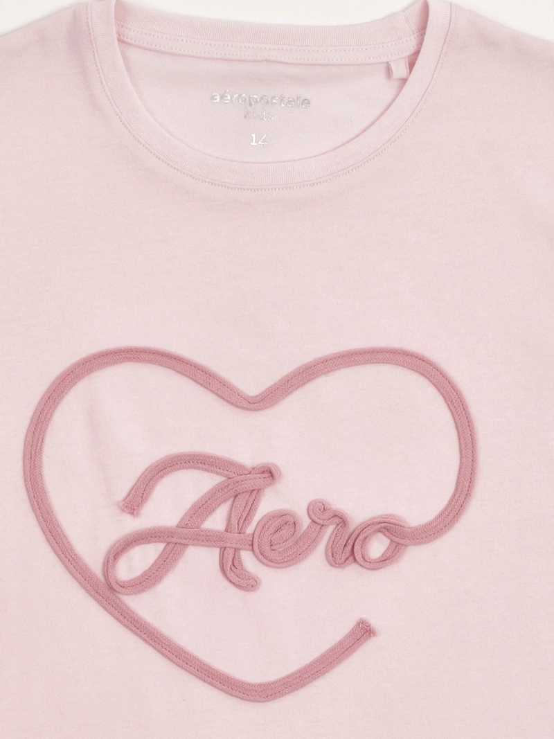 POLERA NIÑA AEROPOSTALE ALGODÓN MANGA CORTA - 3