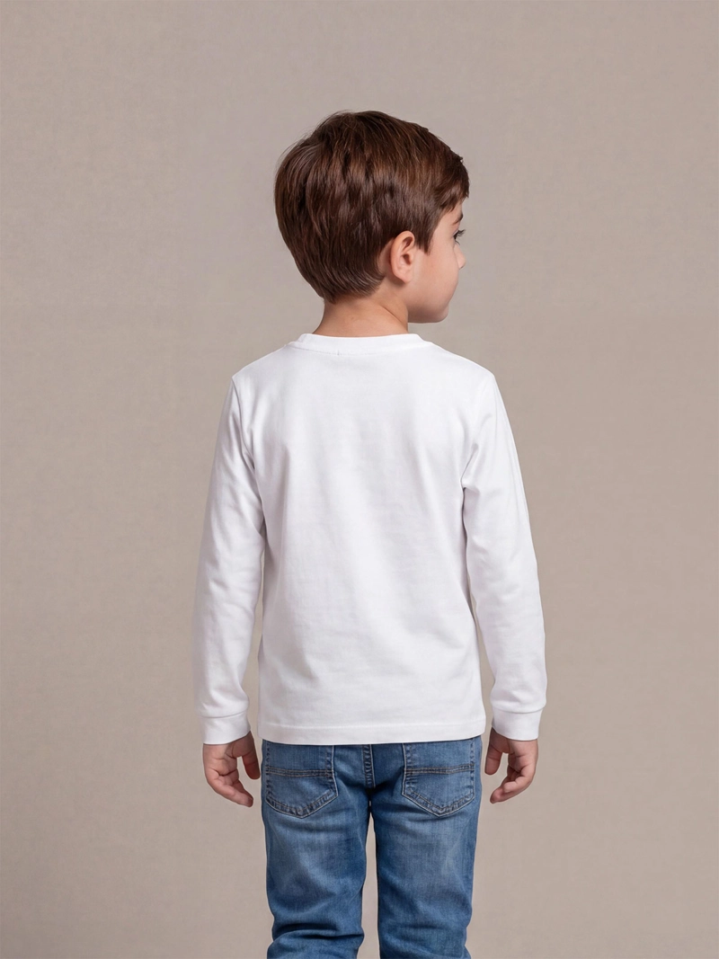 POLERA MANGA LARGA NIÑO HARVEST PARCHE - 2