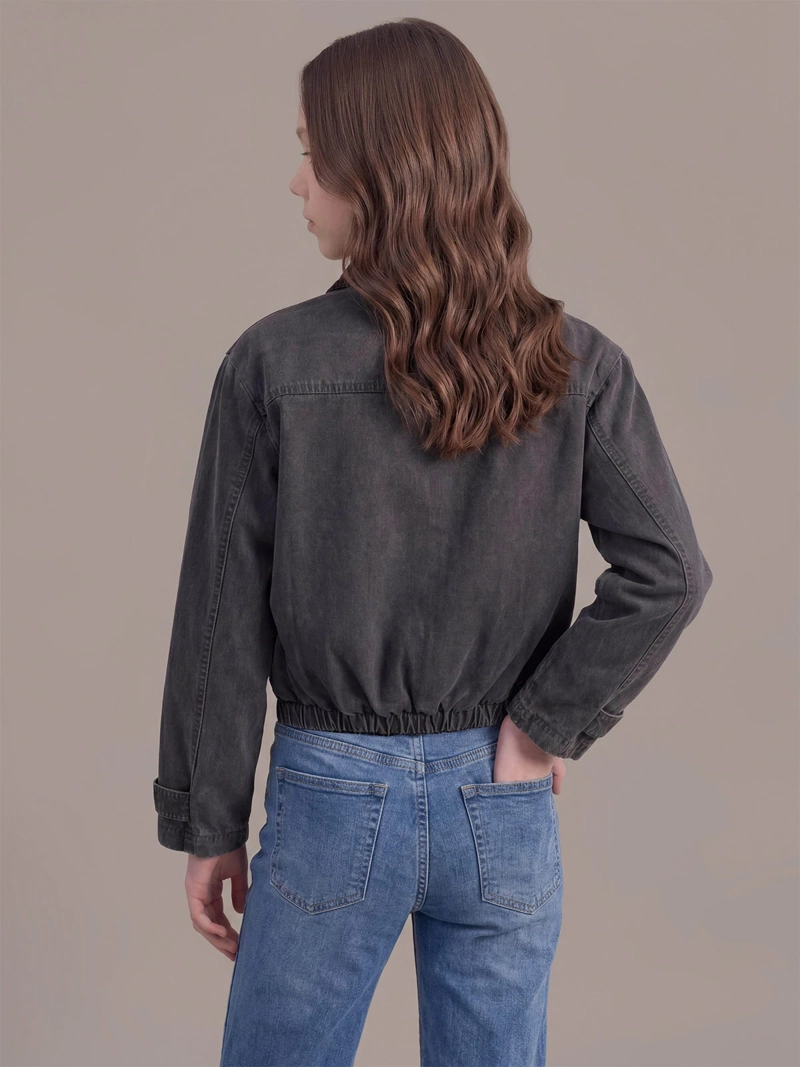 CHAQUETA NIÑA INDEX TEEN ALGODÓN BRILLO - 2