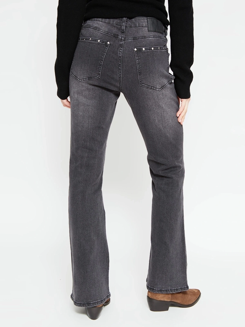 JEANS MUJER BARBADOS ALGODÓN TACHAS - 3
