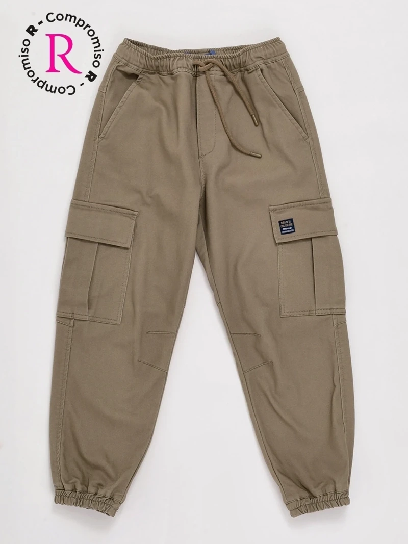 PANTALÓN NIÑO HARVEST JOGGER BOLSILLO CARGO - 3