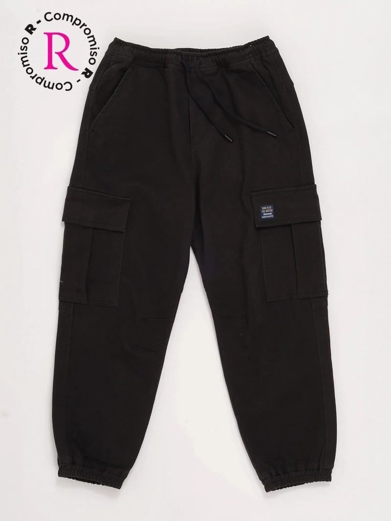 PANTALÓN NIÑO HARVEST JOGGER BOLSILLO CARGO - 3