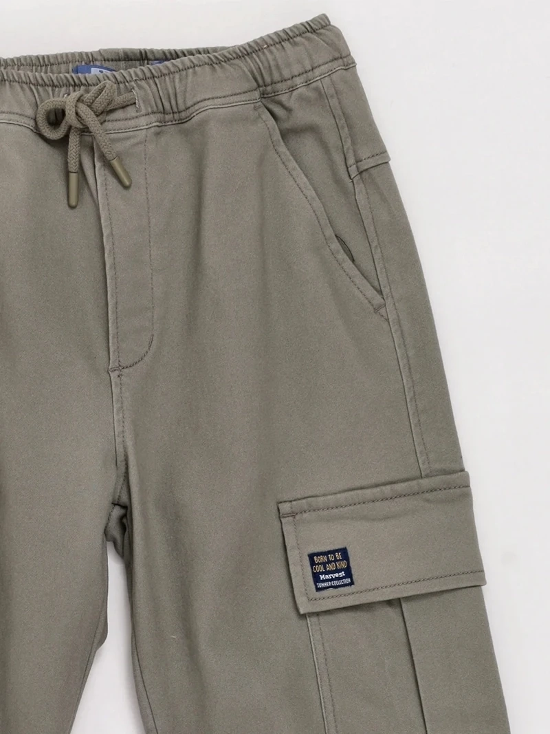 PANTALÓN NIÑO HARVEST JOGGER BOLSILLO CARGO - 5