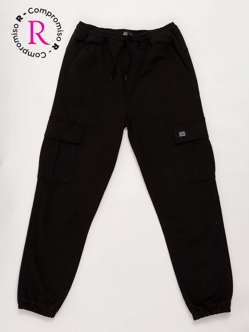 PANTALÓN NIÑO CLOUDBREAK ALGODÓN JOGGER CARGO - 3