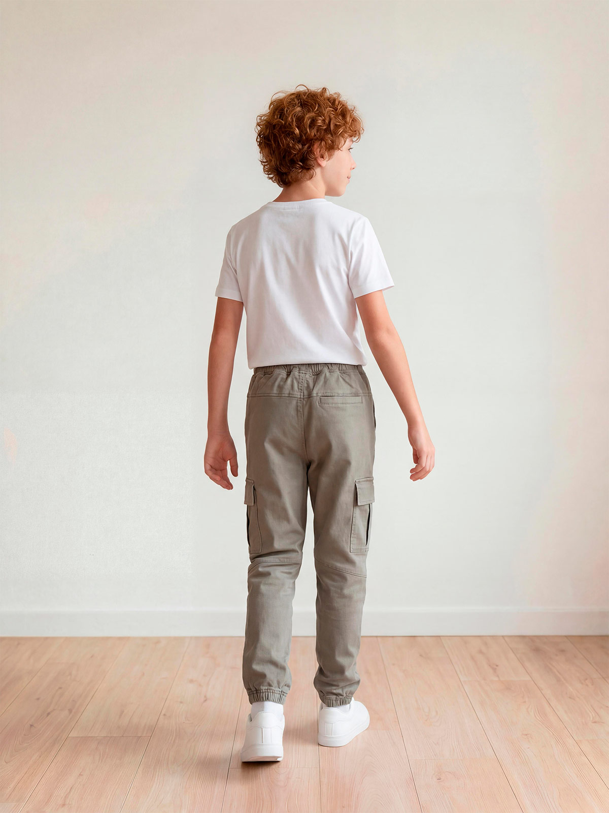 PANTALÓN NIÑO CLOUDBREAK ALGODÓN JOGGER CARGO - 2