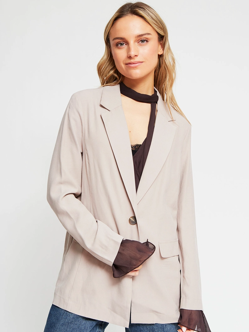 BLAZER MUJER INDEX CORTO BÁSICO - 2