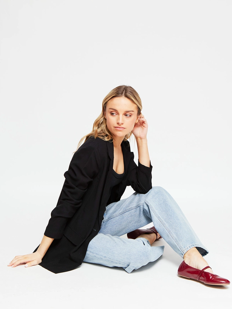 BLAZER MUJER INDEX CORTO BÁSICO - 5