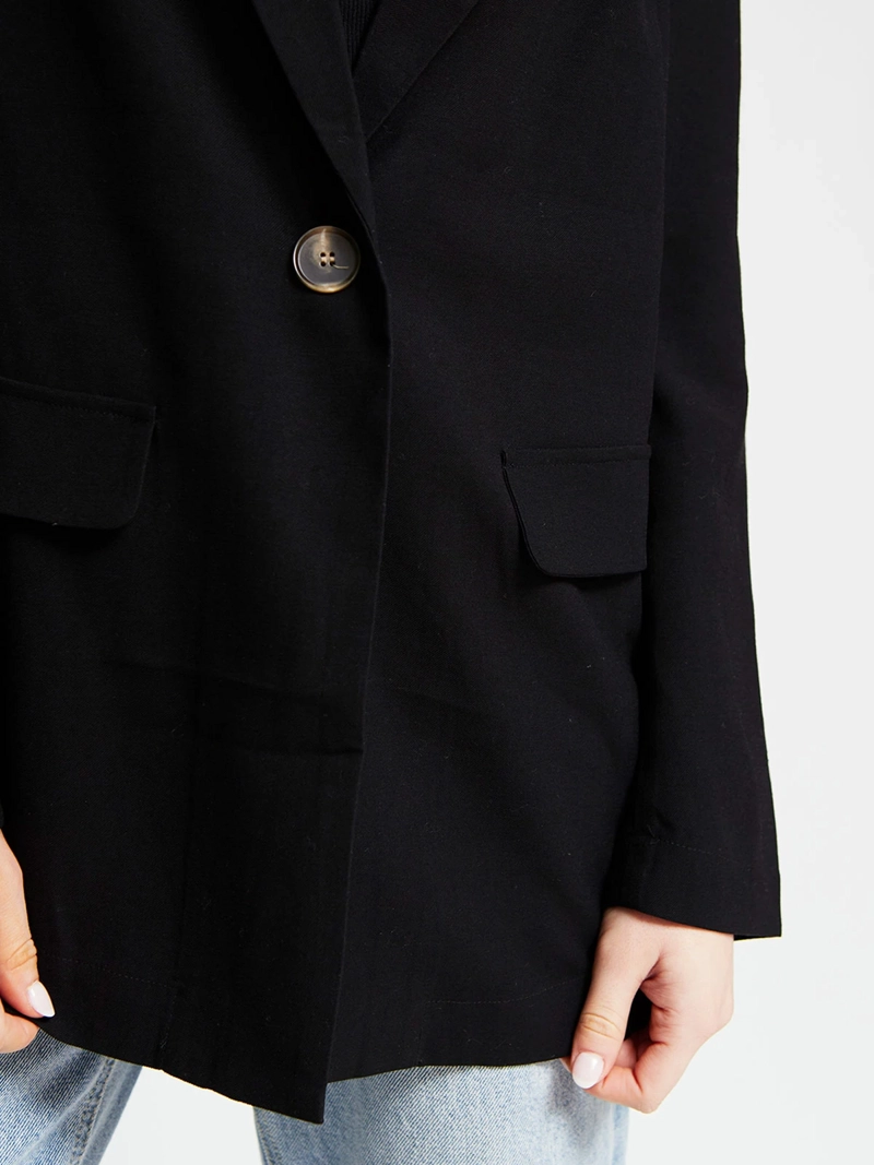 BLAZER MUJER INDEX CORTO BÁSICO - 4