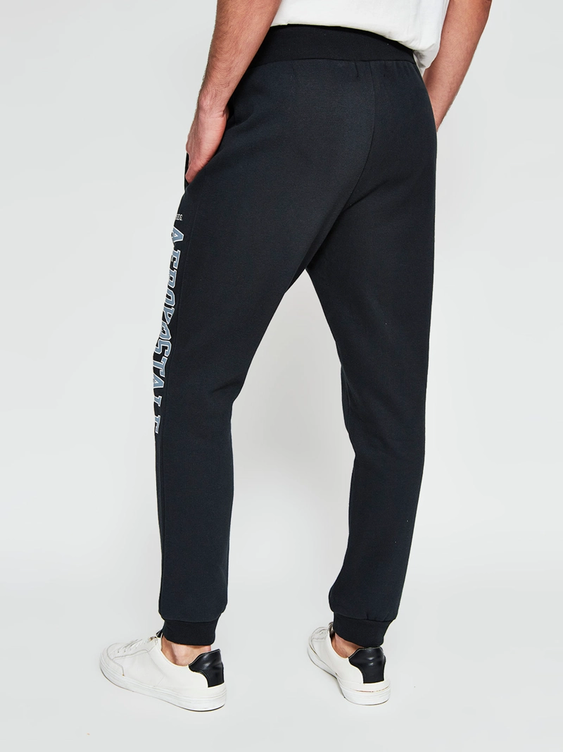 PANTALÓN DE BUZO HOMBRE AEROPOSTALE ALGODÓN PARCHE - 3