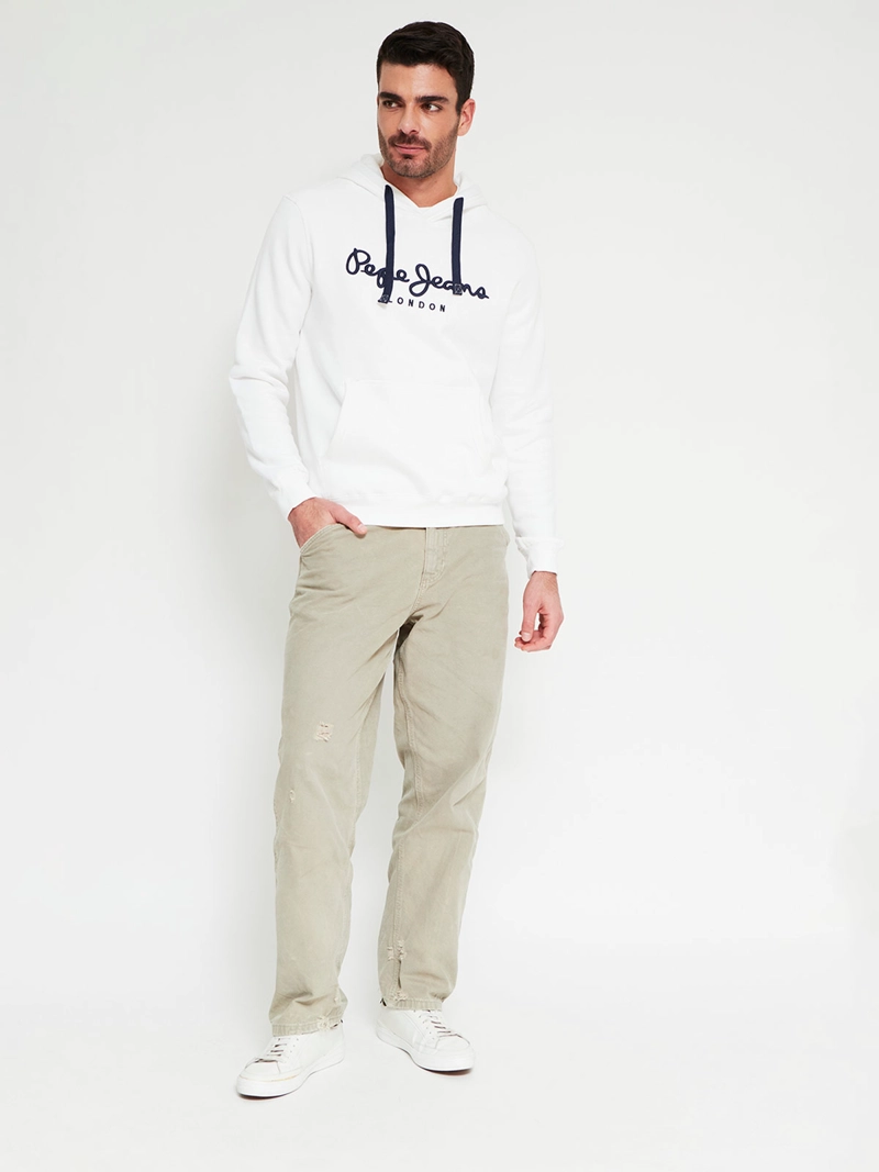 POLERÓN HOMBRE PEPE JEANS ALGODÓN BÁSICO HOODIE - 4