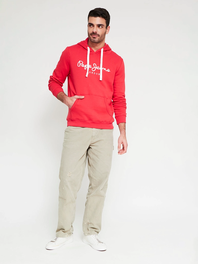 POLERÓN HOMBRE PEPE JEANS ALGODÓN BÁSICO HOODIE - 4