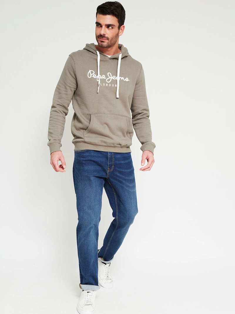 POLERÓN HOMBRE PEPE JEANS ALGODÓN BÁSICO HOODIE - 4