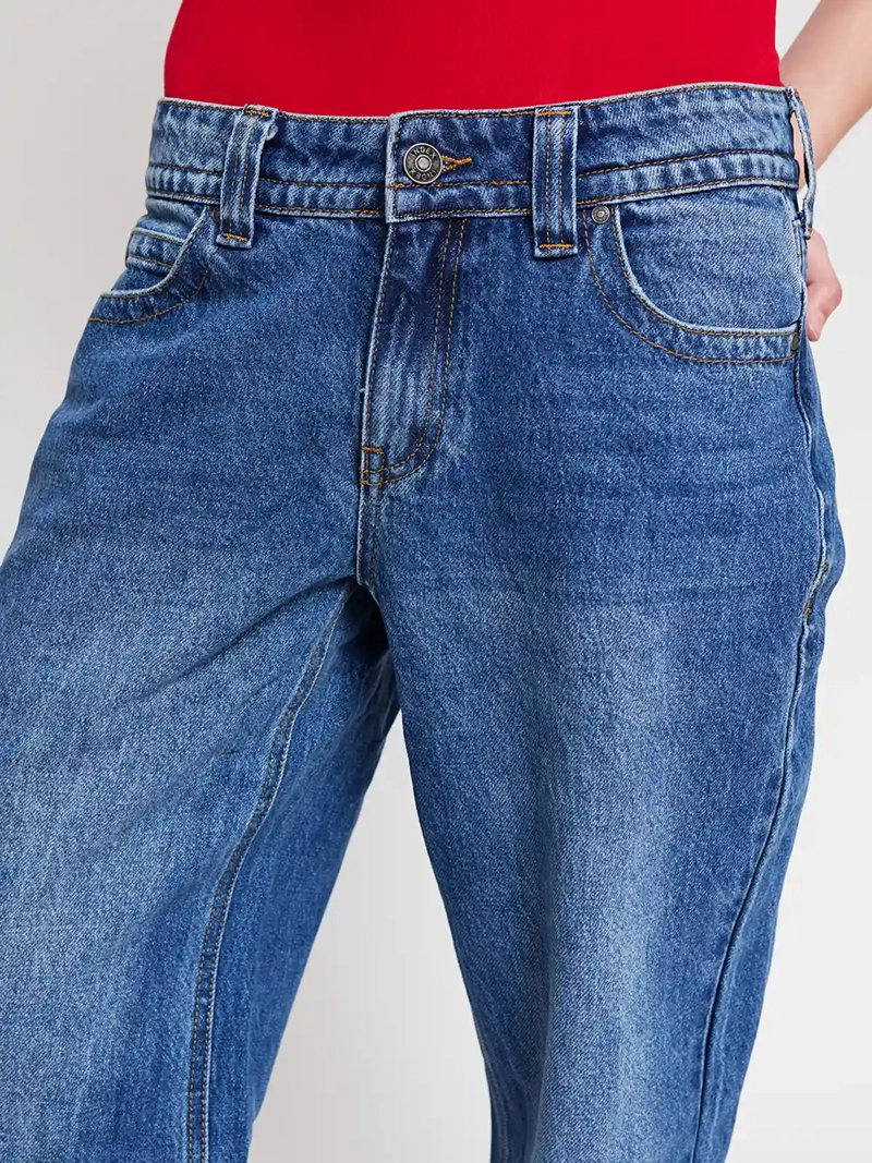 JEANS MUJER INDEX ALGODÓN TIRO BAJO - 4
