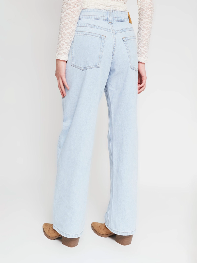 JEANS MUJER INDEX ALGODÓN TIRO BAJO - 3