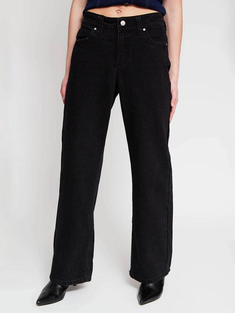 JEANS MUJER INDEX ALGODÓN TIRO BAJO - 2