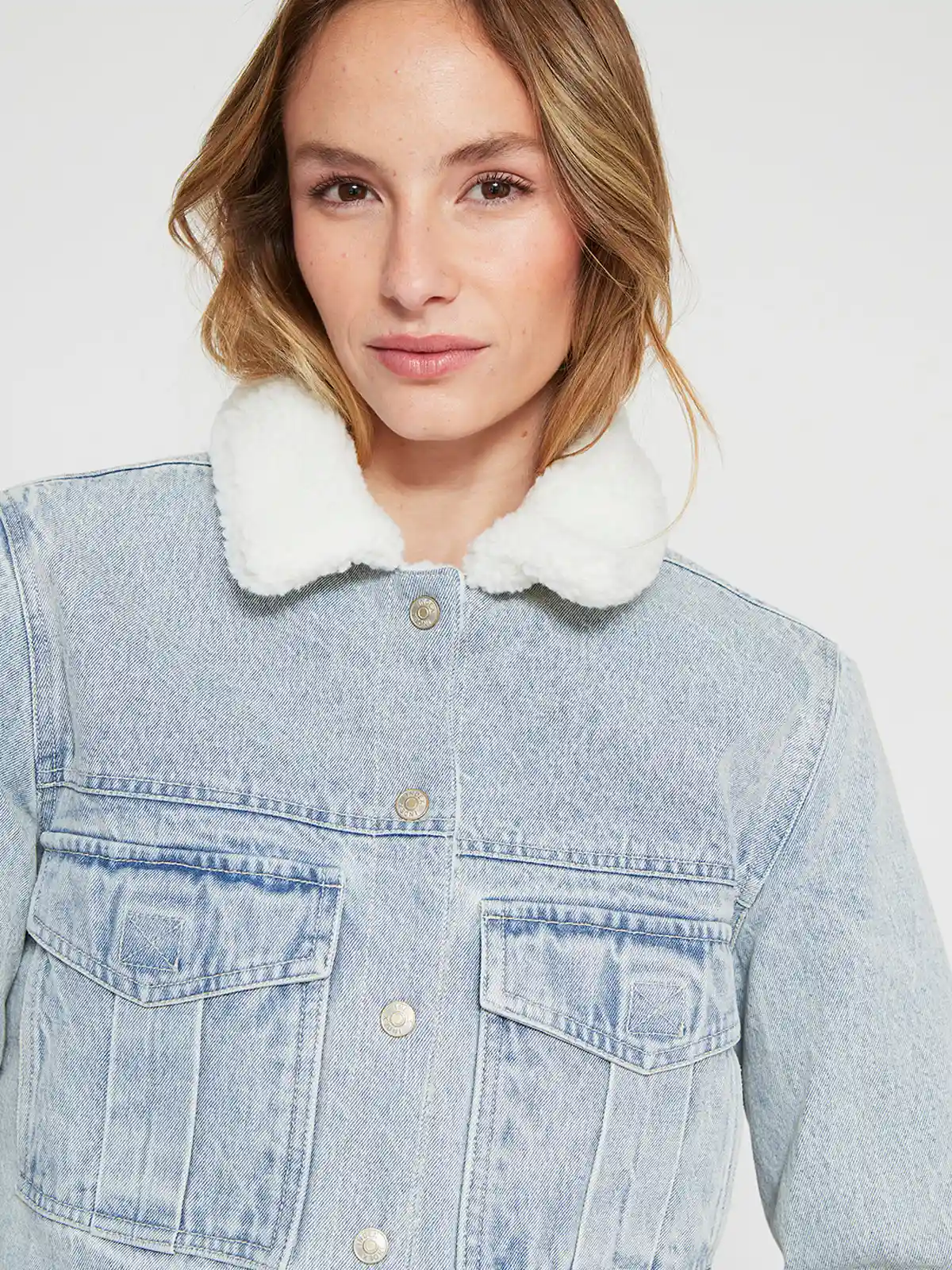 CHAQUETA MUJER INDEX ALGODÓN DENIM CHIPORRO - 3
