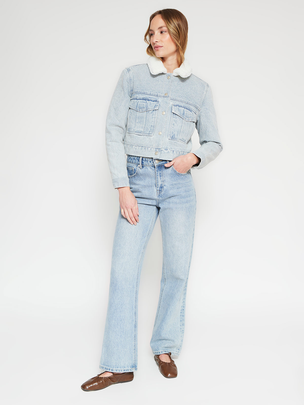 CHAQUETA MUJER INDEX ALGODÓN DENIM CHIPORRO - 4
