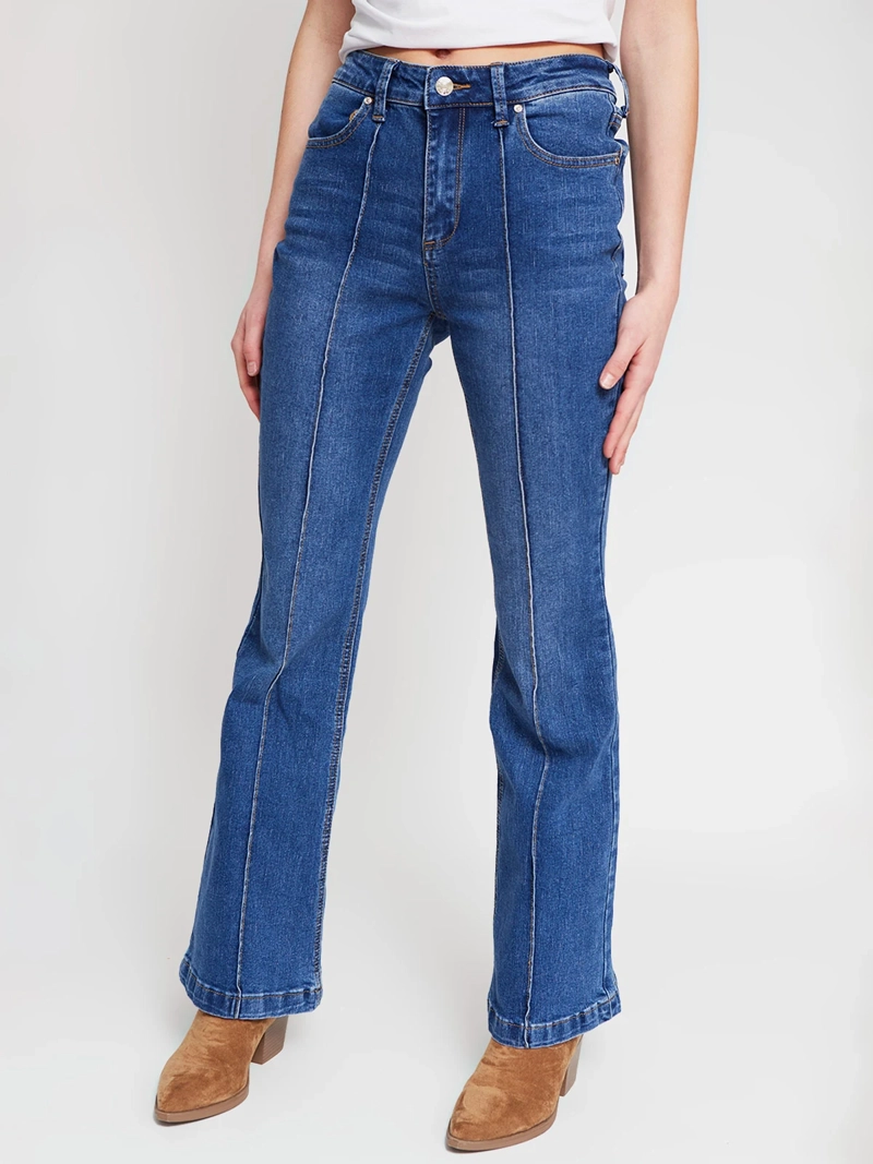 JEANS MUJER INDEX ALGODÓN FLARE - 2