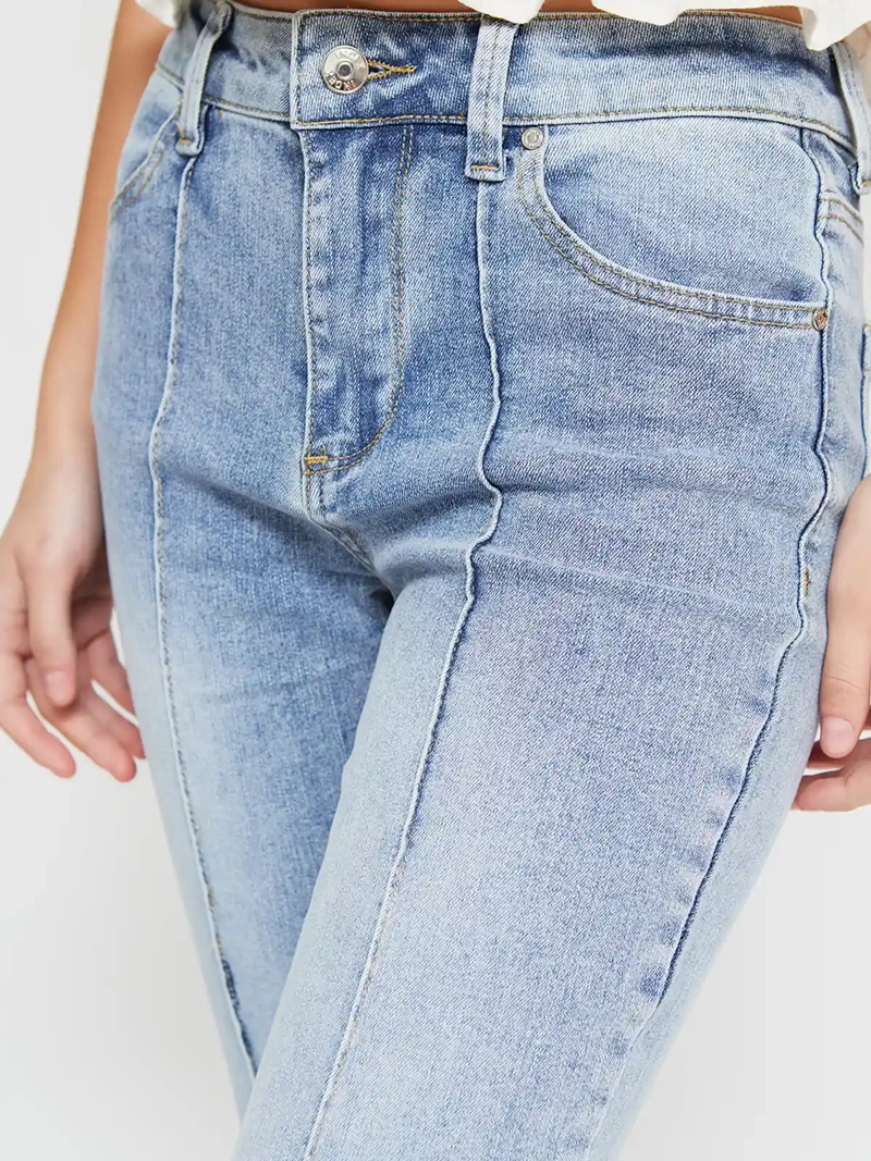 JEANS MUJER INDEX ALGODÓN FLARE - 4