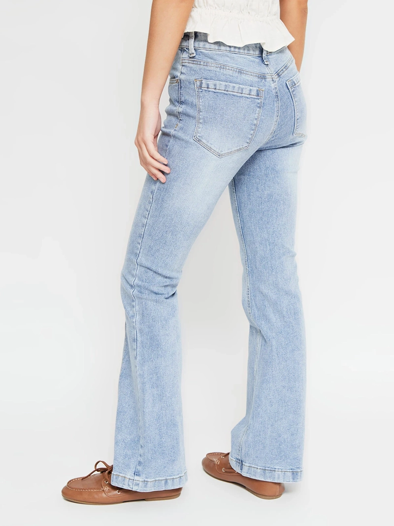 JEANS MUJER INDEX ALGODÓN FLARE - 3