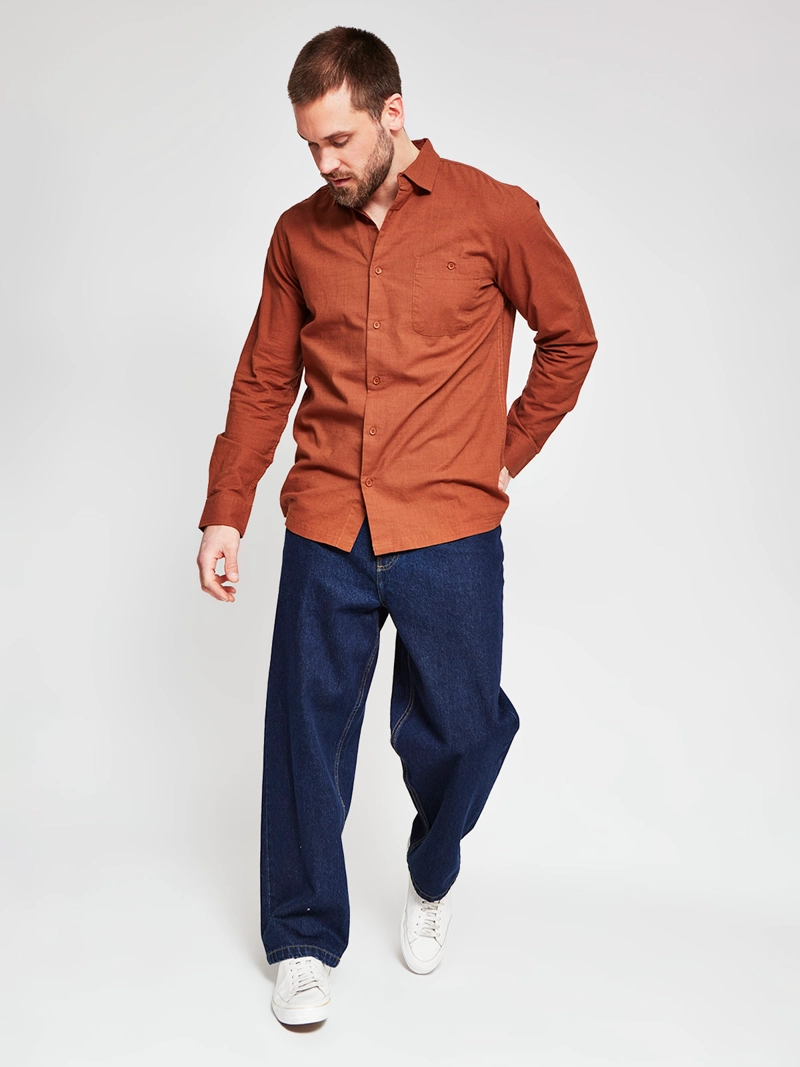CAMISA HOMBRE CLOUDBREAK ALGODÓN MANGA LARGA - 4