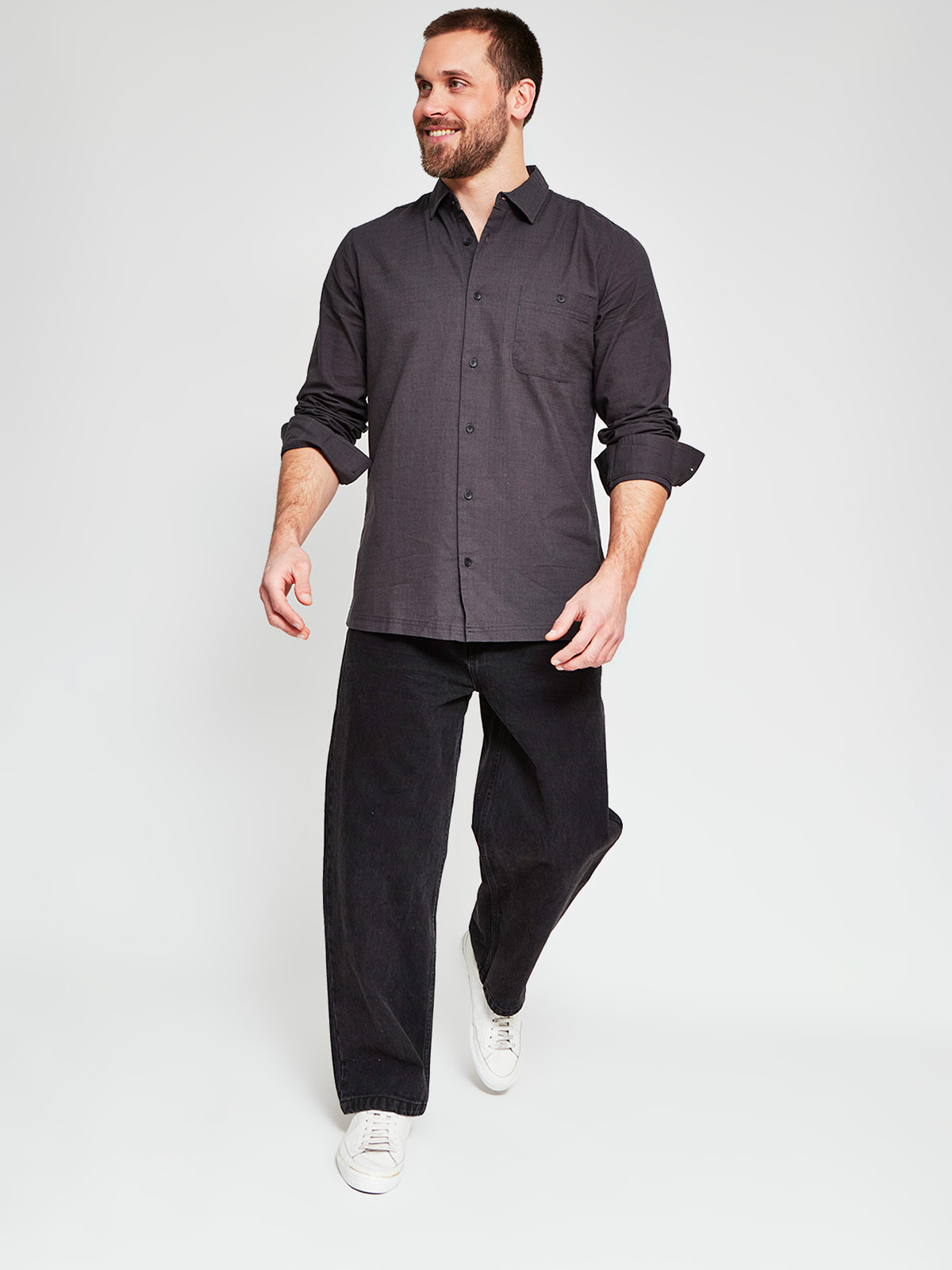 CAMISA HOMBRE CLOUDBREAK ALGODÓN MANGA LARGA - 4