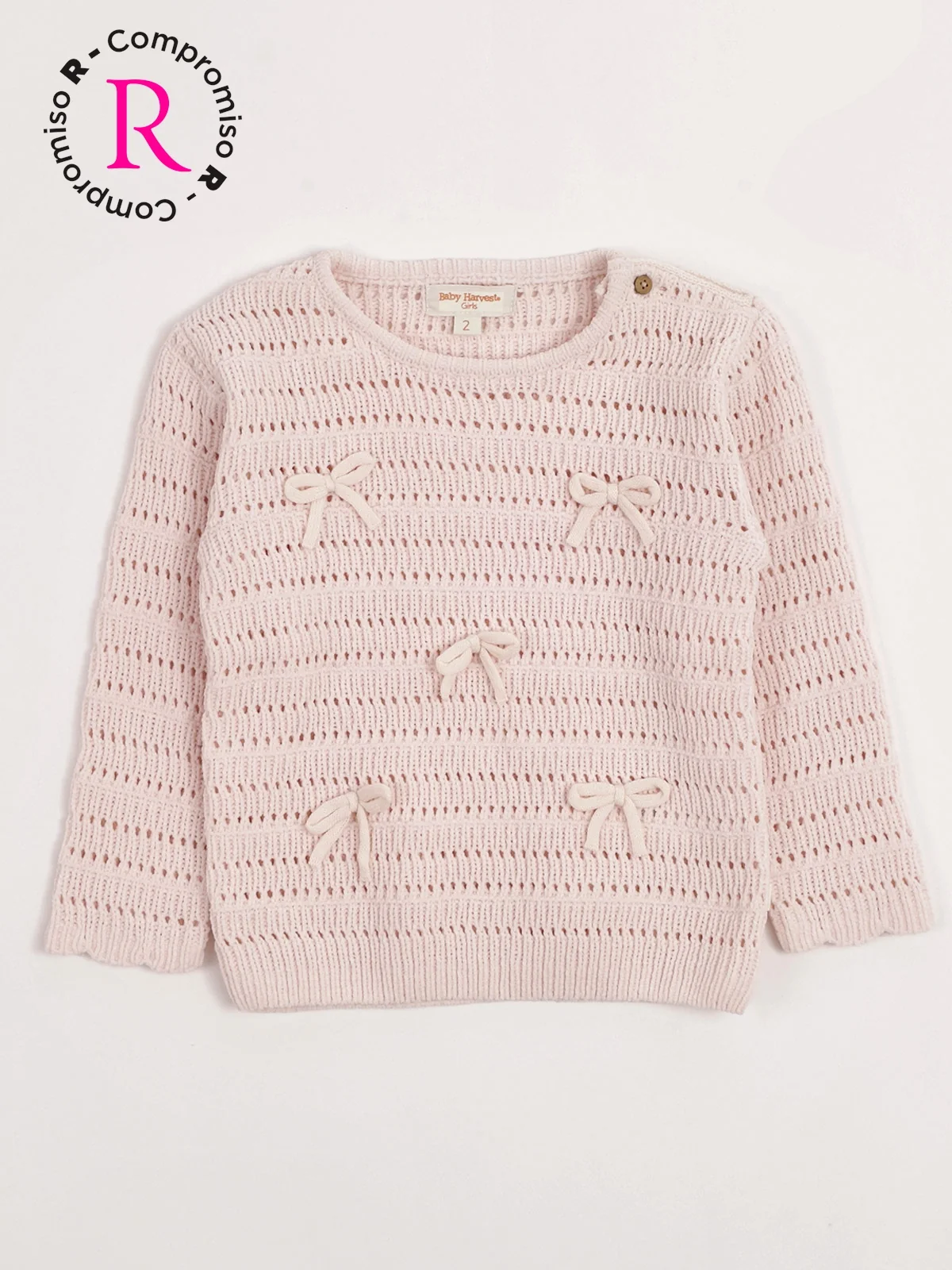 SWEATER NIÑA BABY HARVEST CORDÓN - 3
