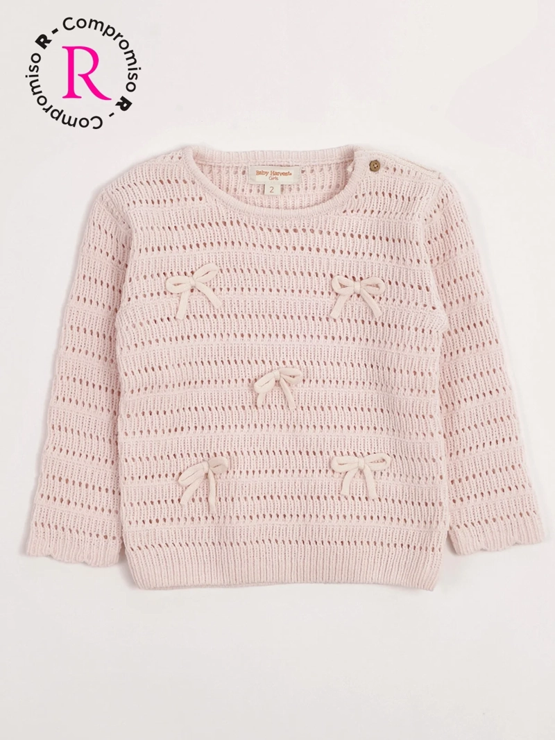 SWEATER NIÑA BABY HARVEST CORDÓN - 3