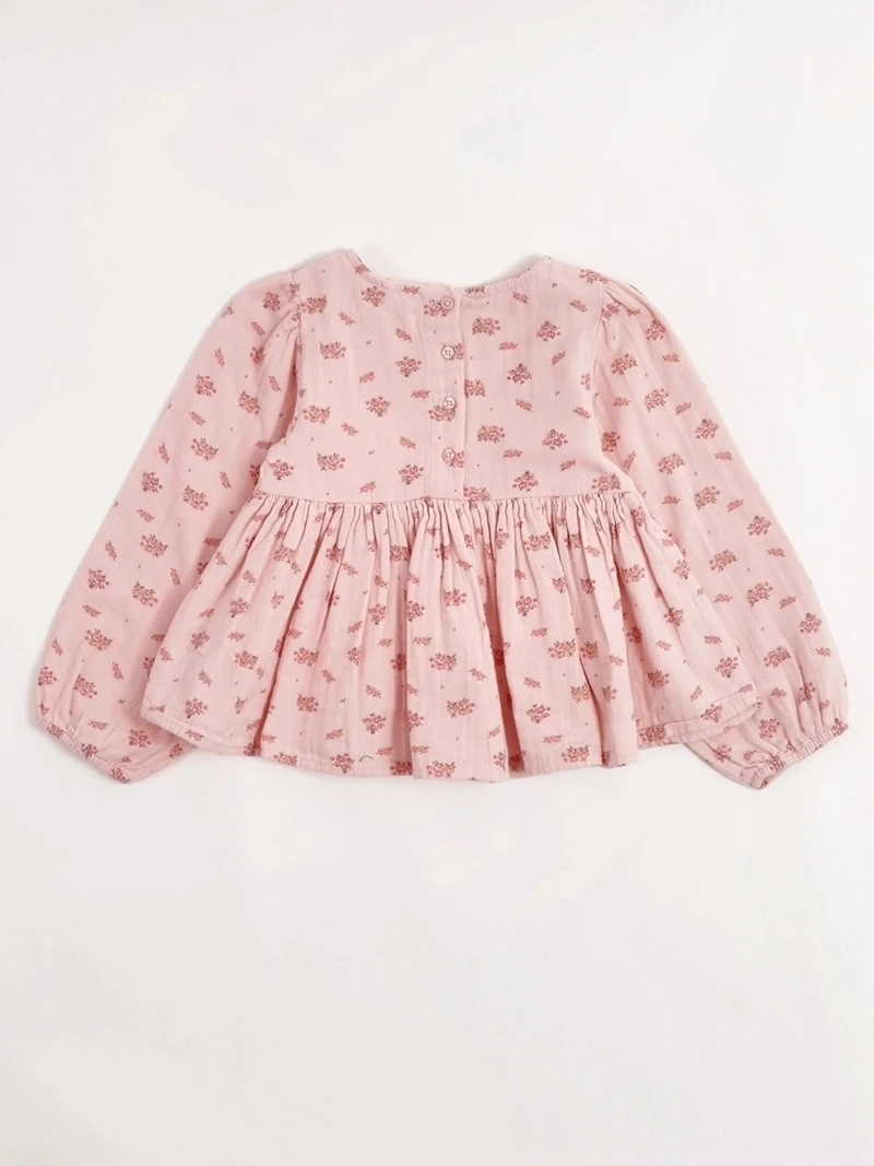 BLUSA NIÑA HARVEST MANGA LARGA ESTAMPADA - 4