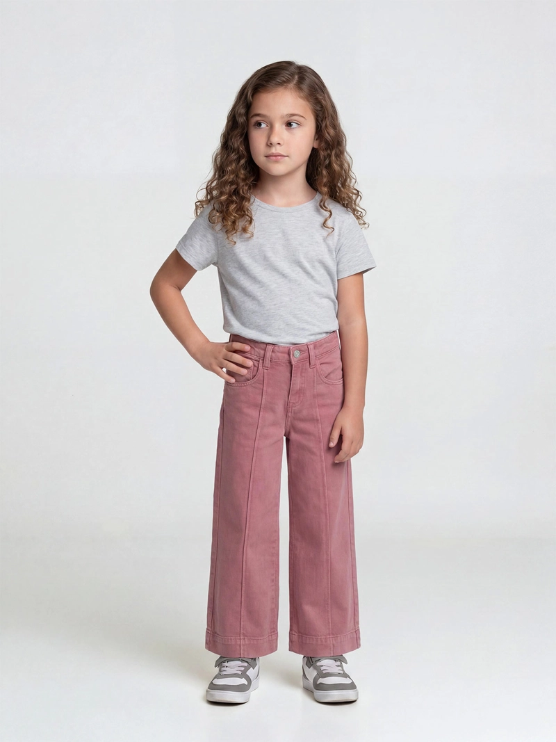 JEANS NIÑA HARVEST WIDE FIT COLOR - 1