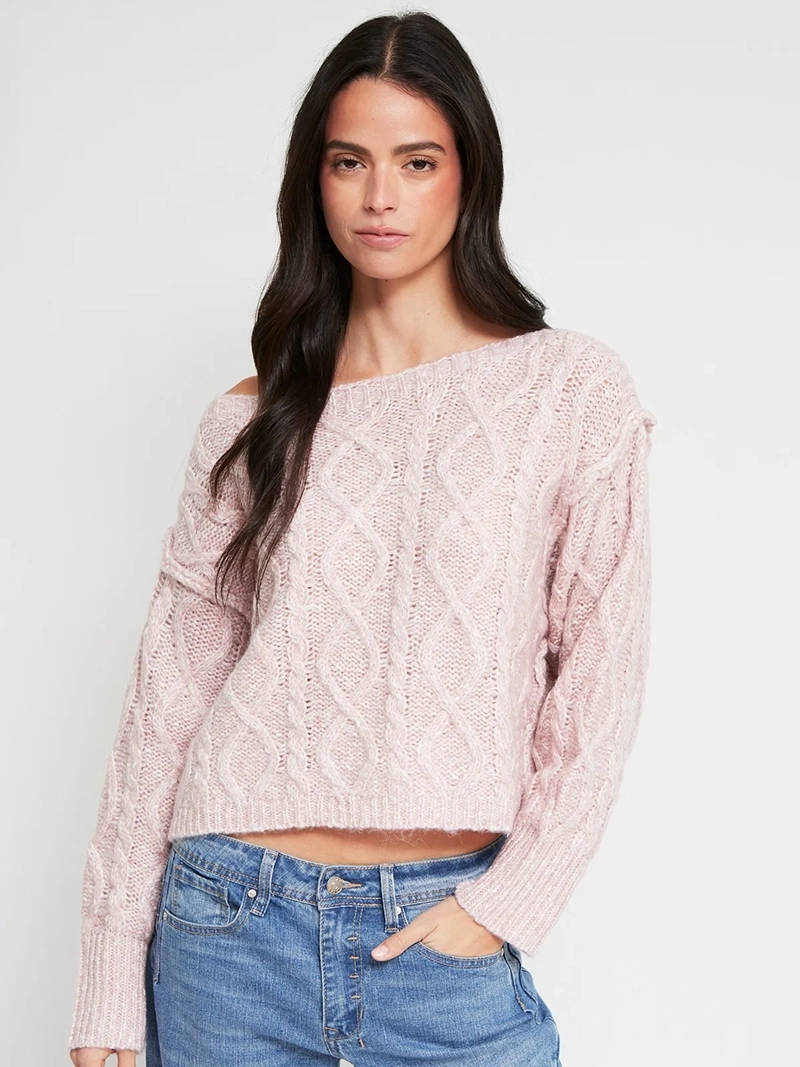 SWEATER MUJER INDEX CUELLO ANCHO MANGA LARGA - 2
