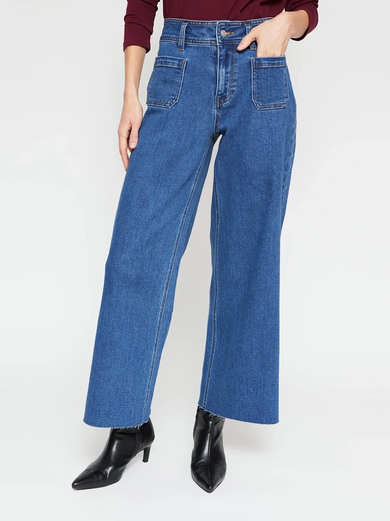JEANS MUJER MARQUIS ALGODÓN BOTA DOBLADA - 2