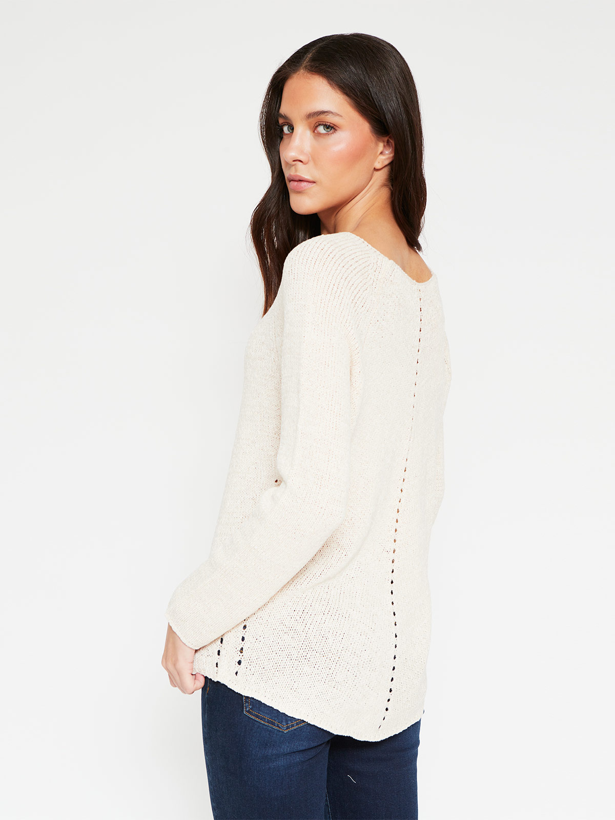SWEATER MUJER AZIZ MANGA LARGA - 2