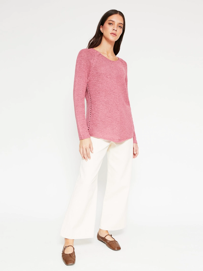 SWEATER MUJER AZIZ MANGA LARGA - 4