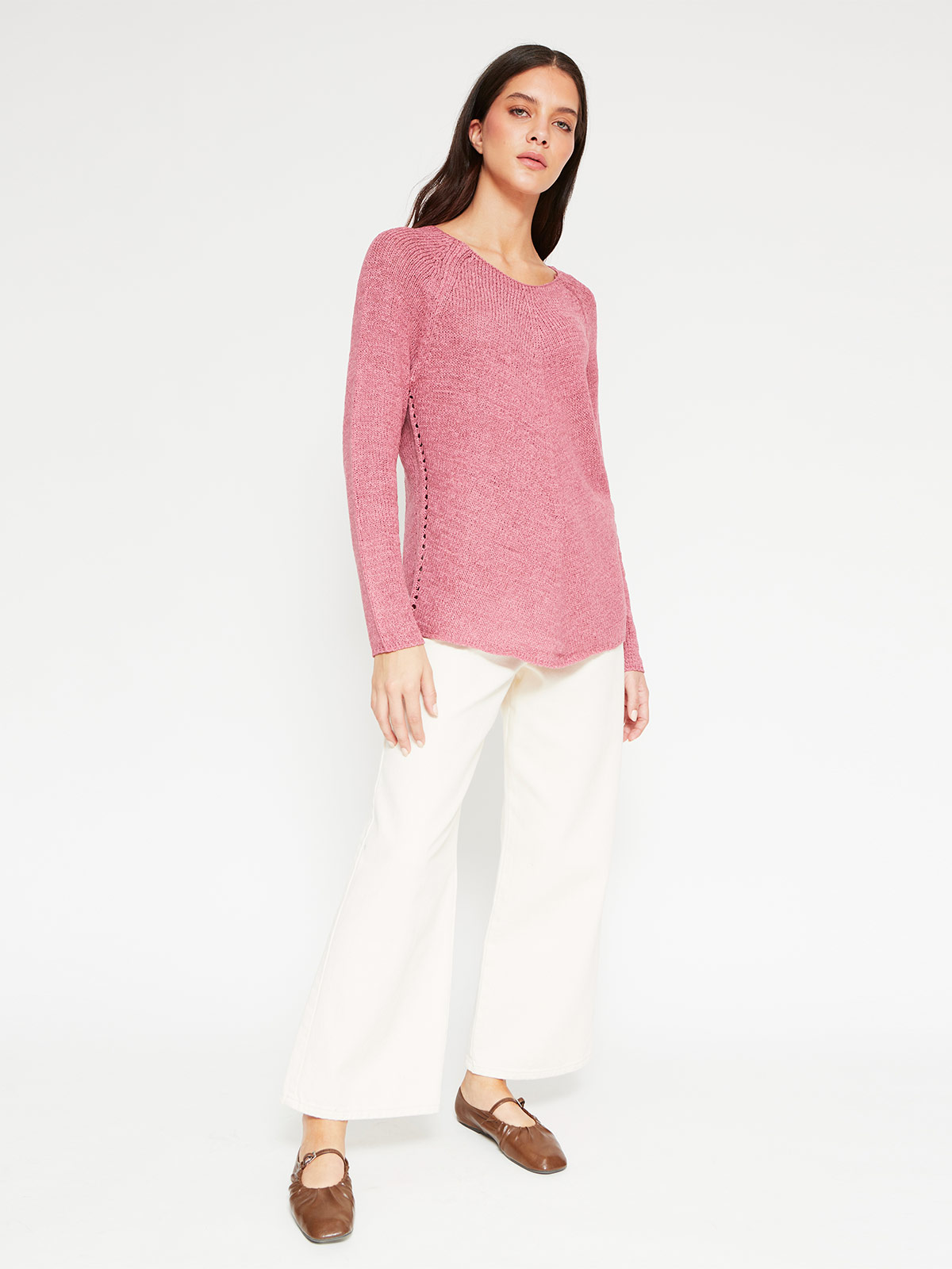 SWEATER MUJER AZIZ MANGA LARGA - 4