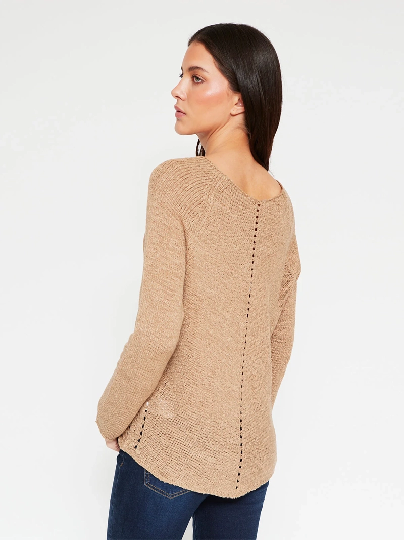 SWEATER MUJER AZIZ MANGA LARGA - 2