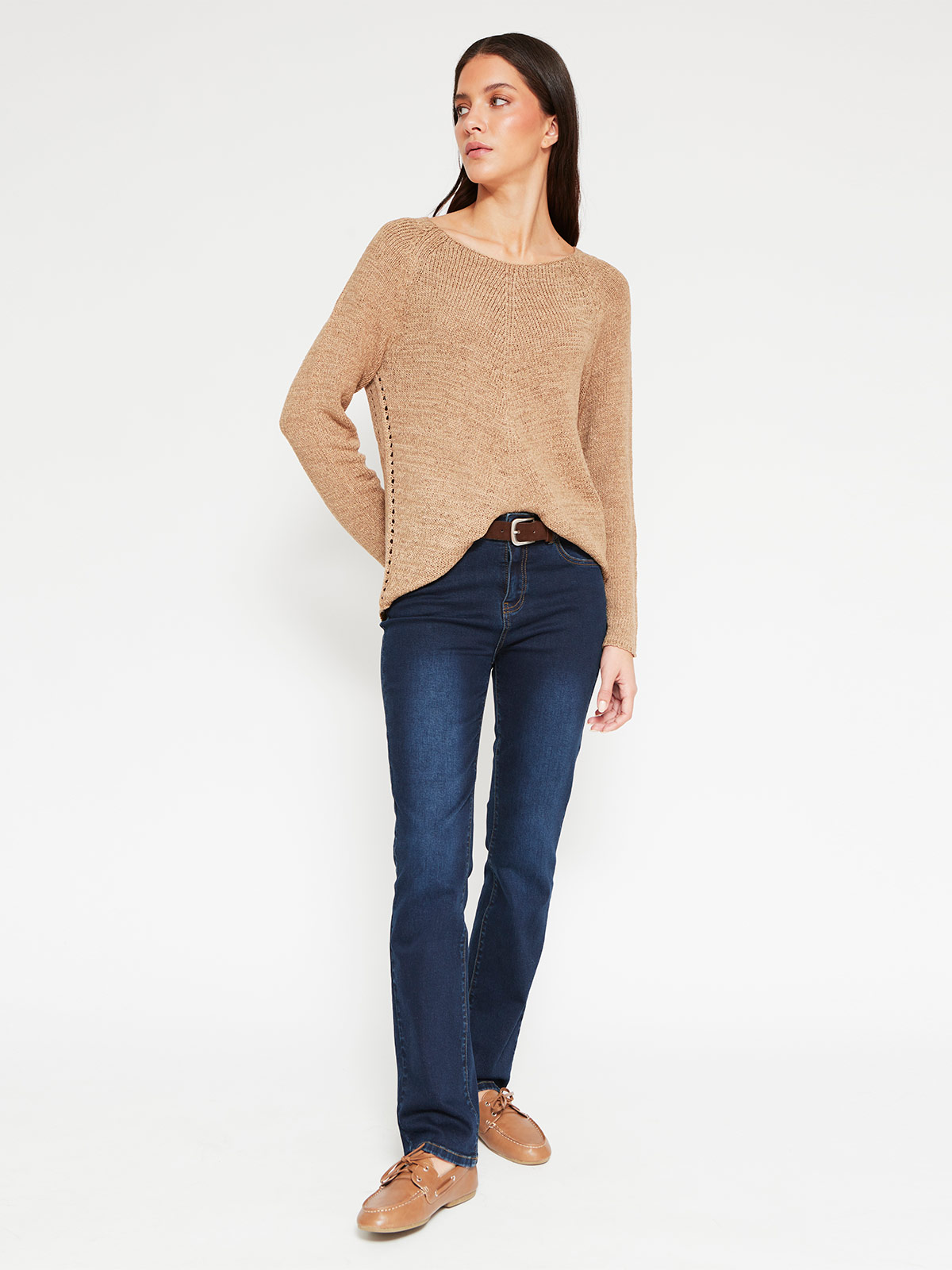 SWEATER MUJER AZIZ MANGA LARGA - 4