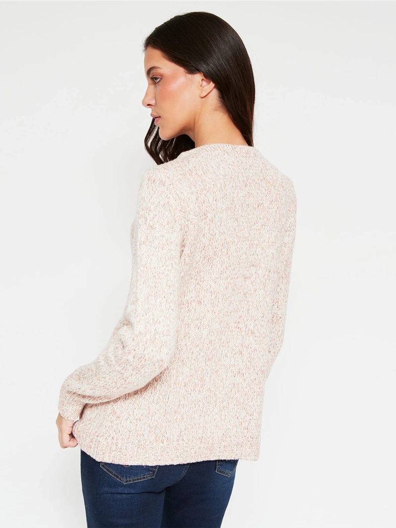 SWEATER MUJER AZIZ ALGODÓN MANGA LARGA - 2