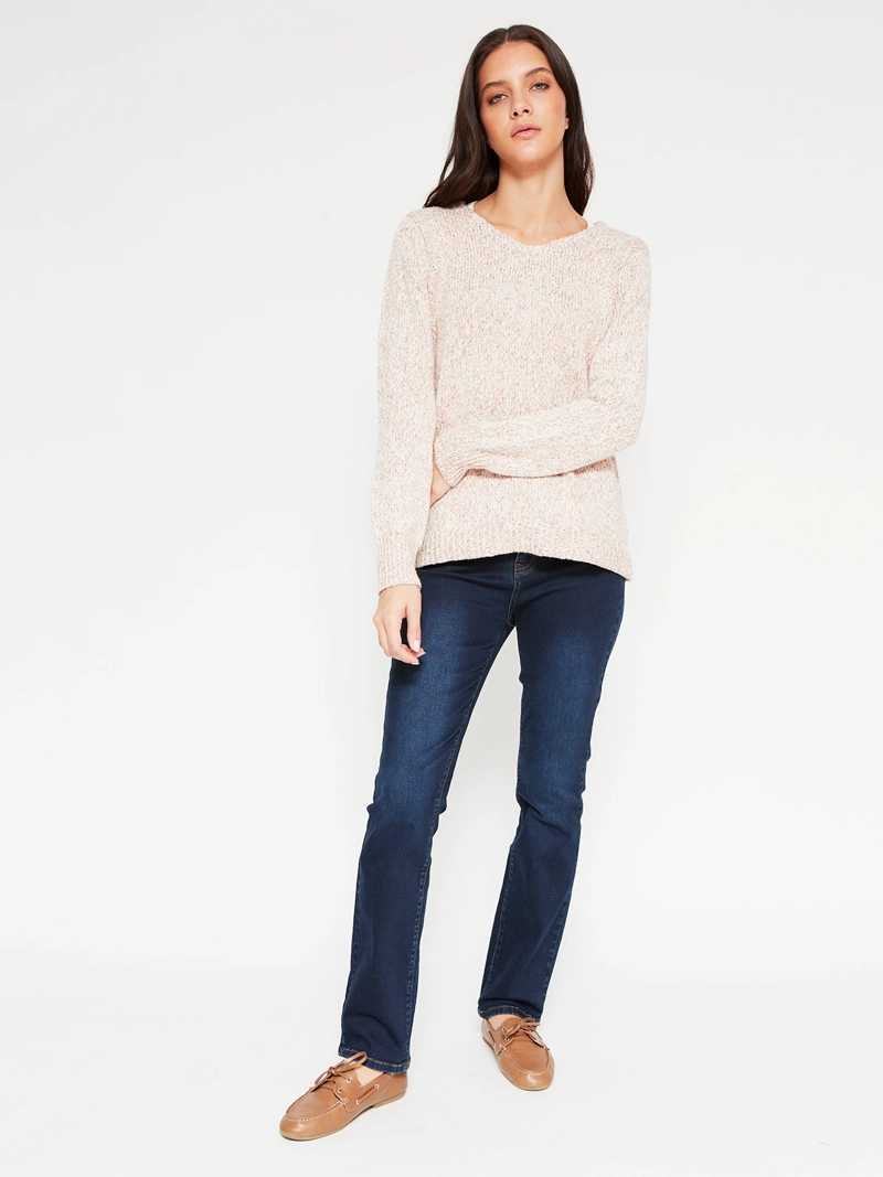 SWEATER MUJER AZIZ ALGODÓN MANGA LARGA - 4