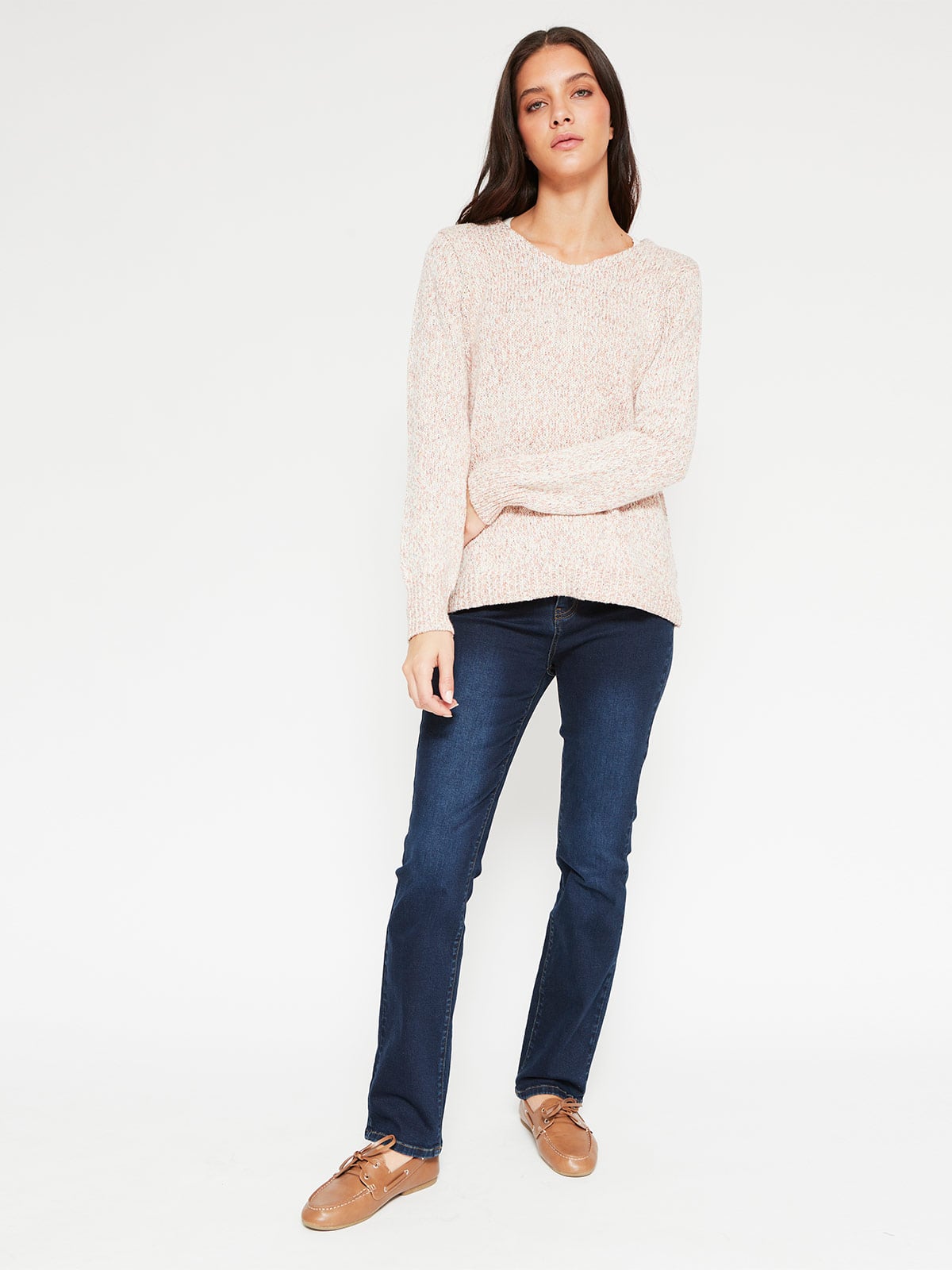 SWEATER MUJER AZIZ ALGODÓN MANGA LARGA - 4