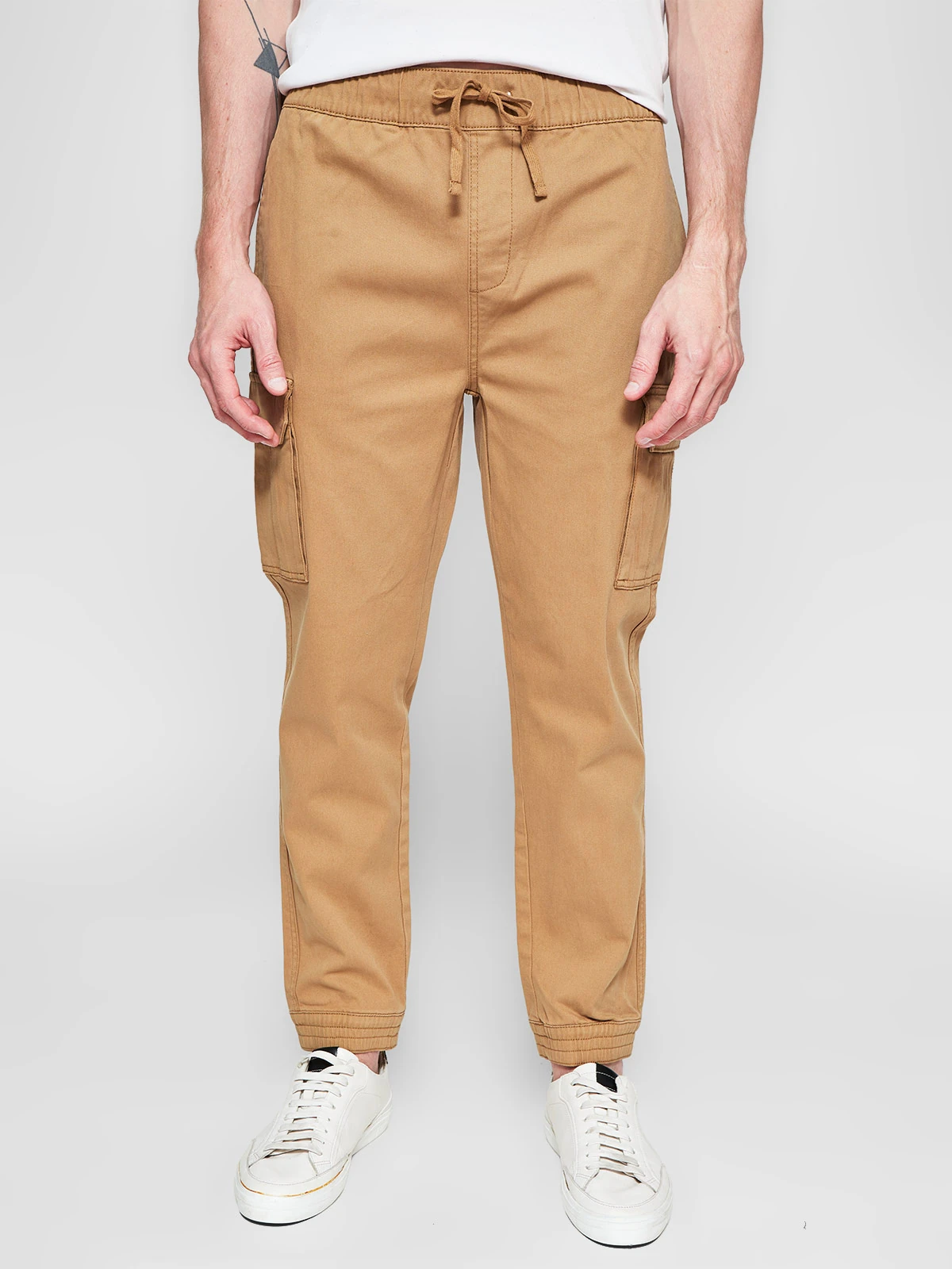PANTALÓN HOMBRE ROBERT LEWIS ALGODÓN JOGGER CARGO - 2