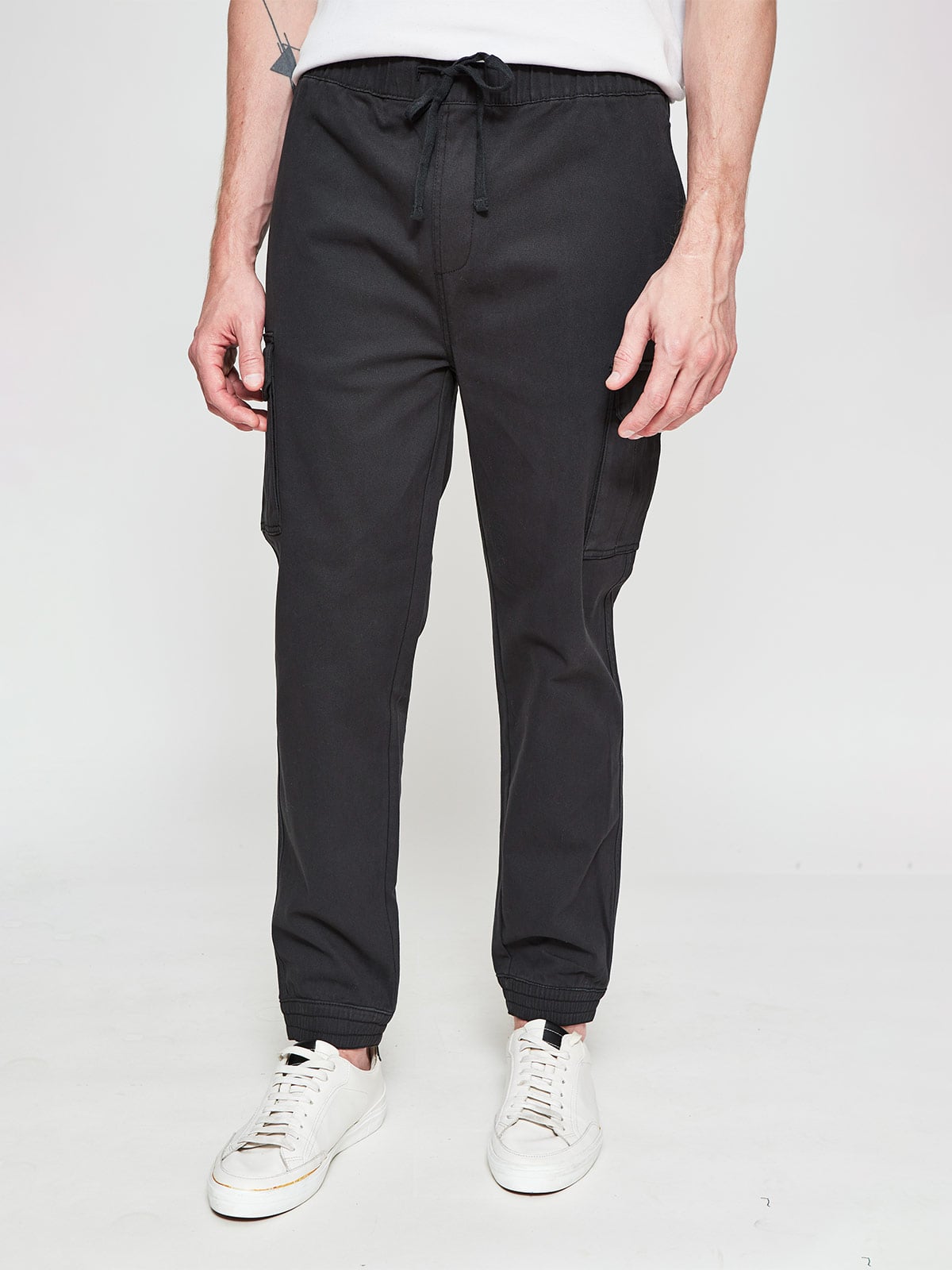 PANTALÓN HOMBRE ROBERT LEWIS ALGODÓN JOGGER CARGO - 2