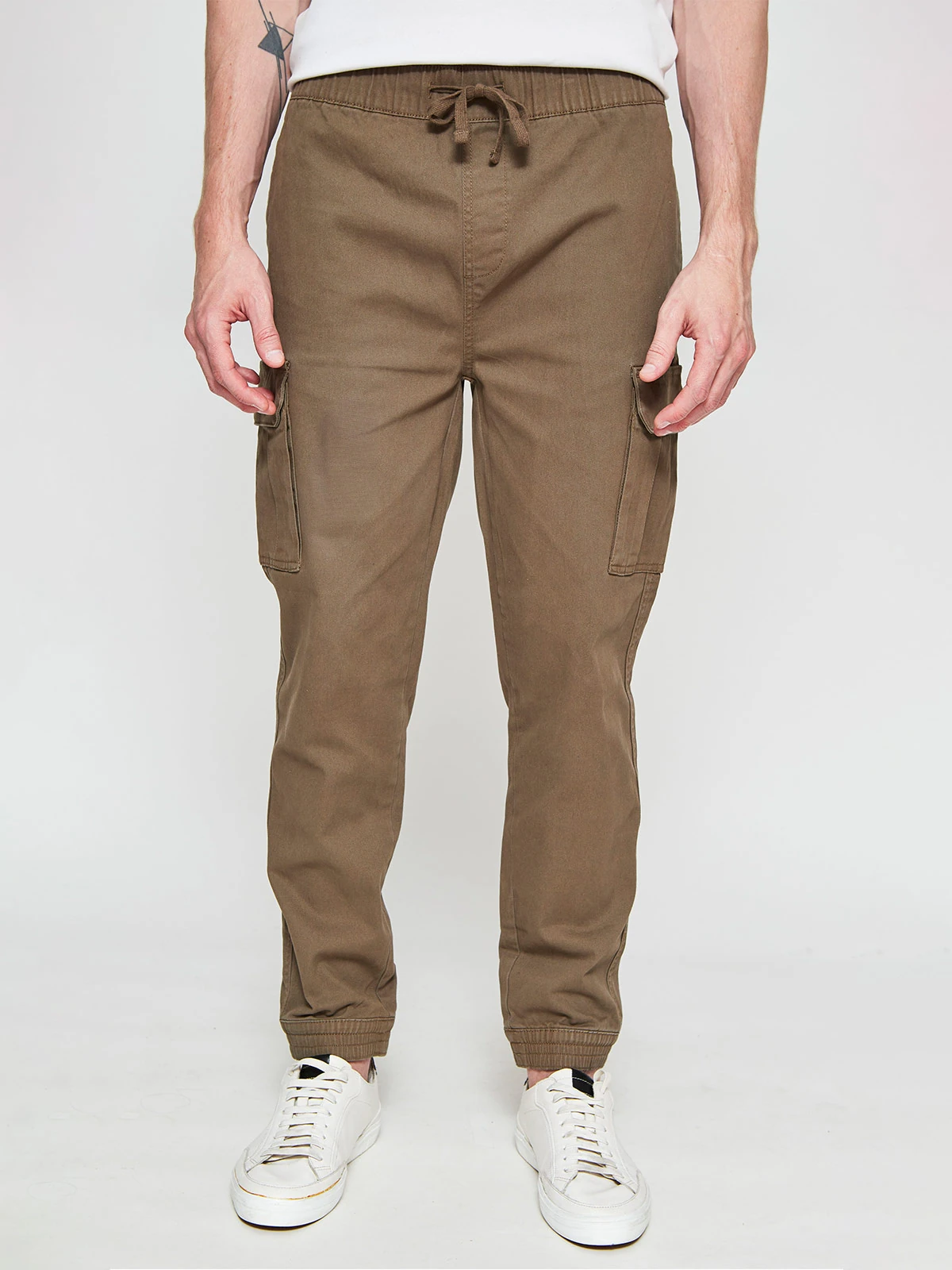 PANTALÓN HOMBRE ROBERT LEWIS ALGODÓN JOGGER CARGO - 2